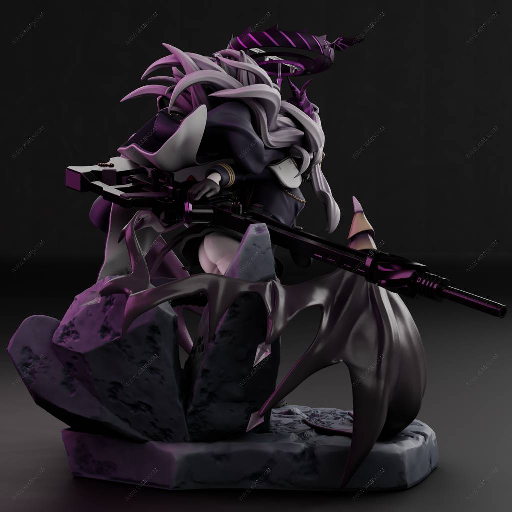 P站图纸印象馆 碧蓝档案 空崎日奈 碧蓝档案 空崎日奈