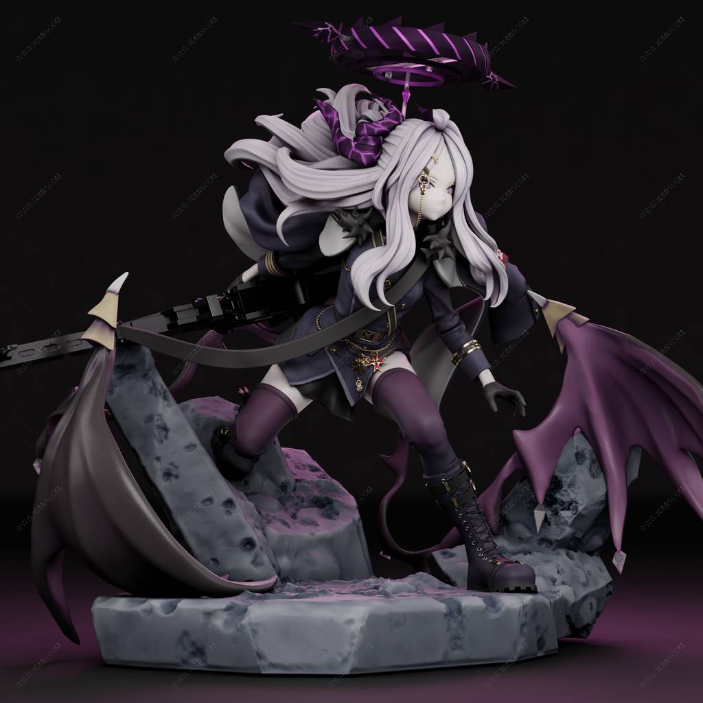 P站图纸印象馆 碧蓝档案 空崎日奈 碧蓝档案 空崎日奈