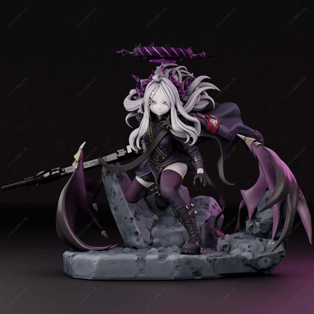 P站图纸印象馆 碧蓝档案 空崎日奈 碧蓝档案 空崎日奈