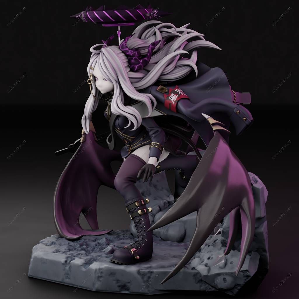 P站图纸印象馆 碧蓝档案 空崎日奈 碧蓝档案 空崎日奈