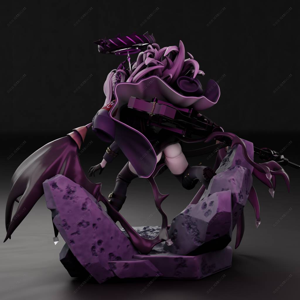 P站图纸印象馆 碧蓝档案 空崎日奈 碧蓝档案 空崎日奈