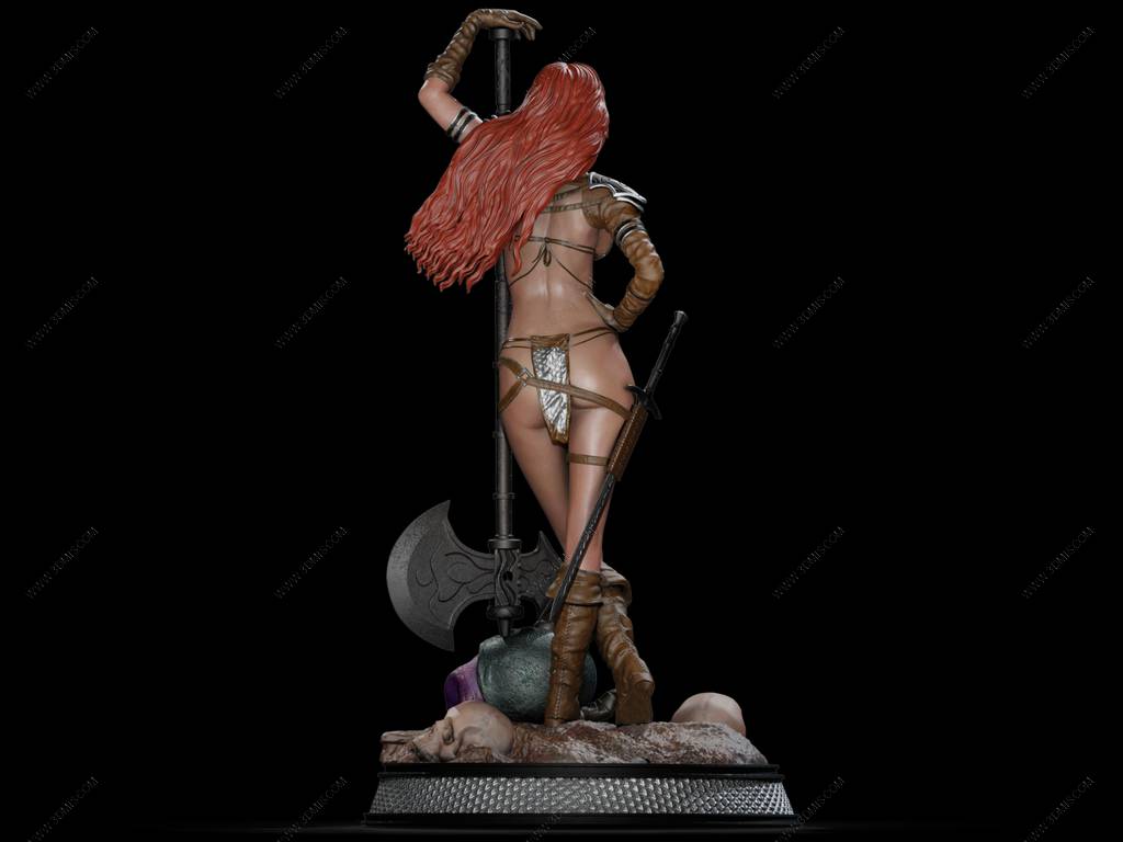 P站图纸印象馆 CA3D 漫威 女王神剑 索尼娅 CA3D 漫威 女王神剑 索尼娅