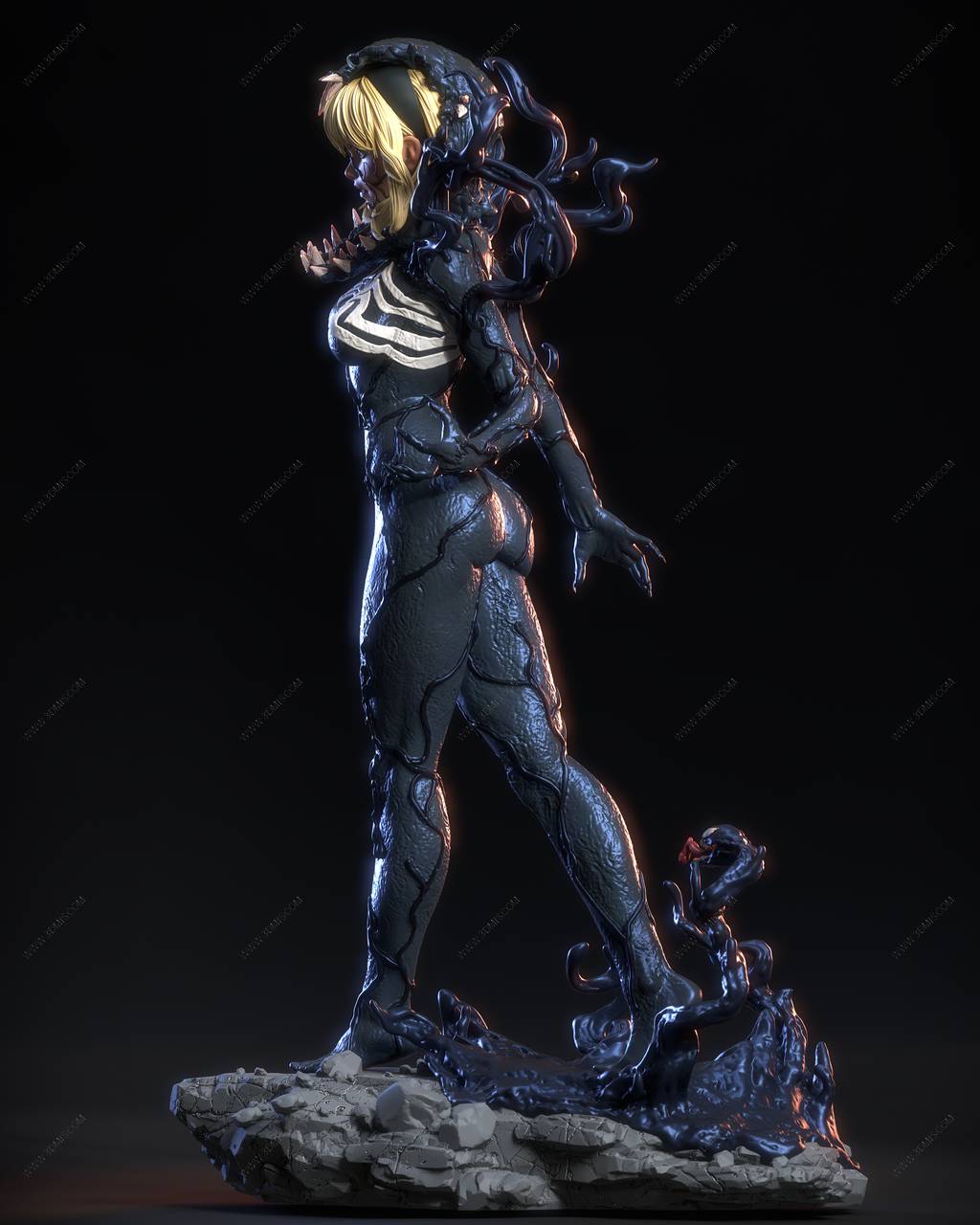 P站图纸印象馆 CA3D 漫威 格温侍 CA3D 漫威 格温侍