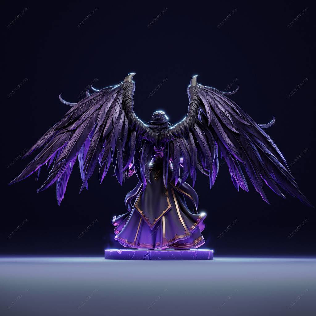 P站图纸印象馆 CA3D 英雄联盟 莫甘娜 CA3D 英雄联盟 莫甘娜