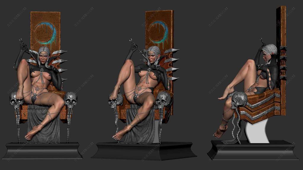 P站图纸印象馆 王座夫人 王座夫人