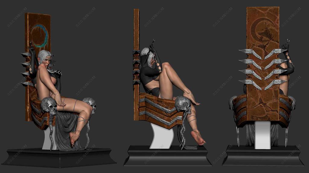 P站图纸印象馆 王座夫人 王座夫人