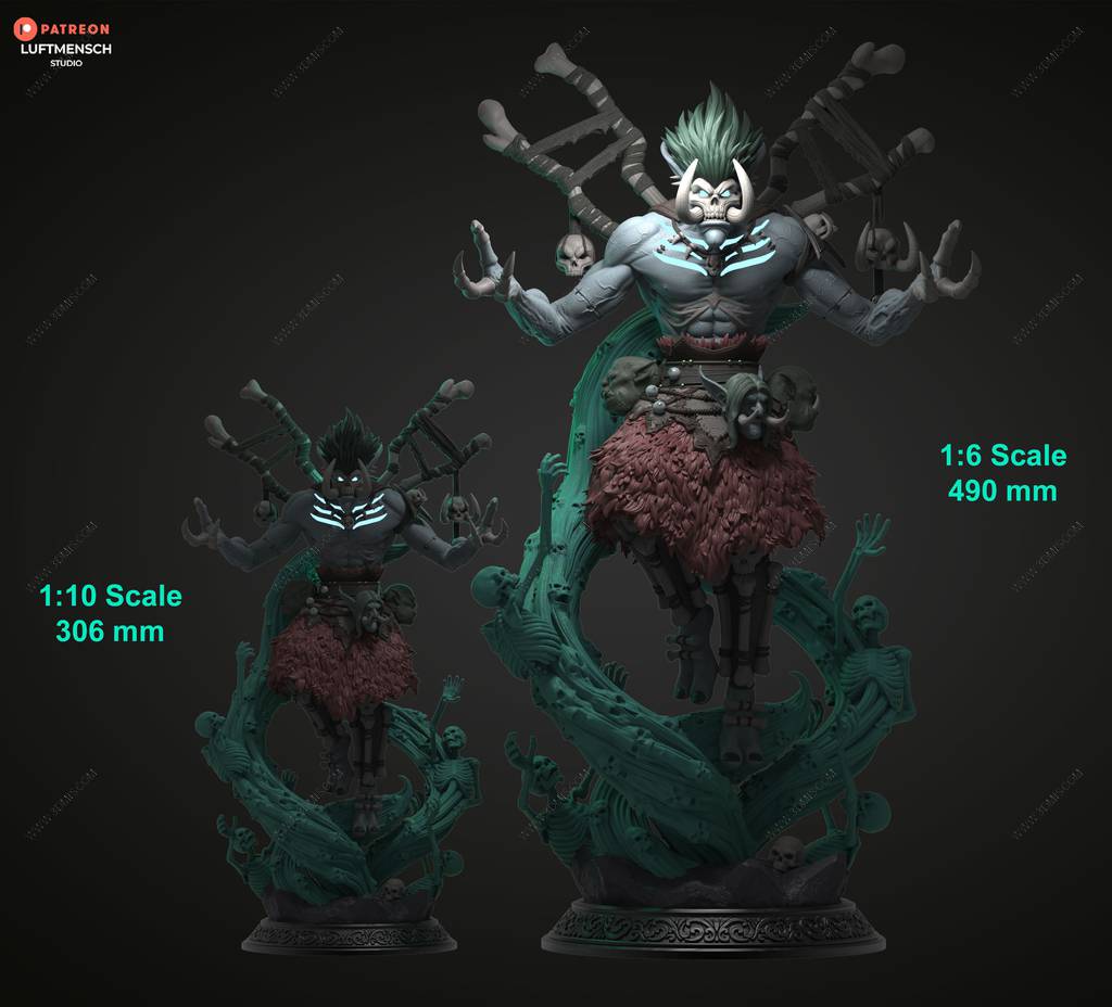 P站图纸印象馆 LuftMensch 魔兽世界 邦桑迪 LuftMensch 魔兽世界 邦桑迪