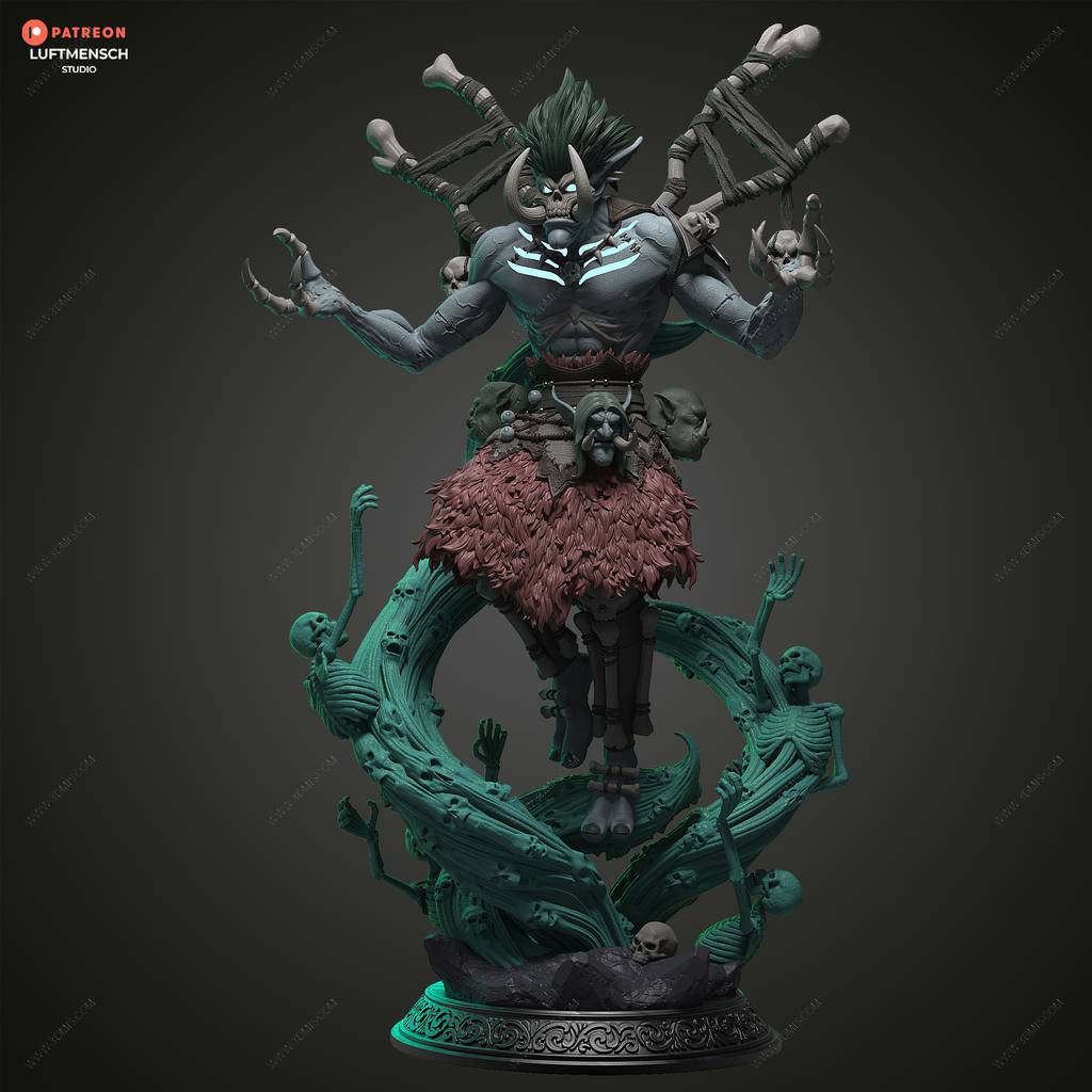 P站图纸印象馆 LuftMensch 魔兽世界 邦桑迪 LuftMensch 魔兽世界 邦桑迪