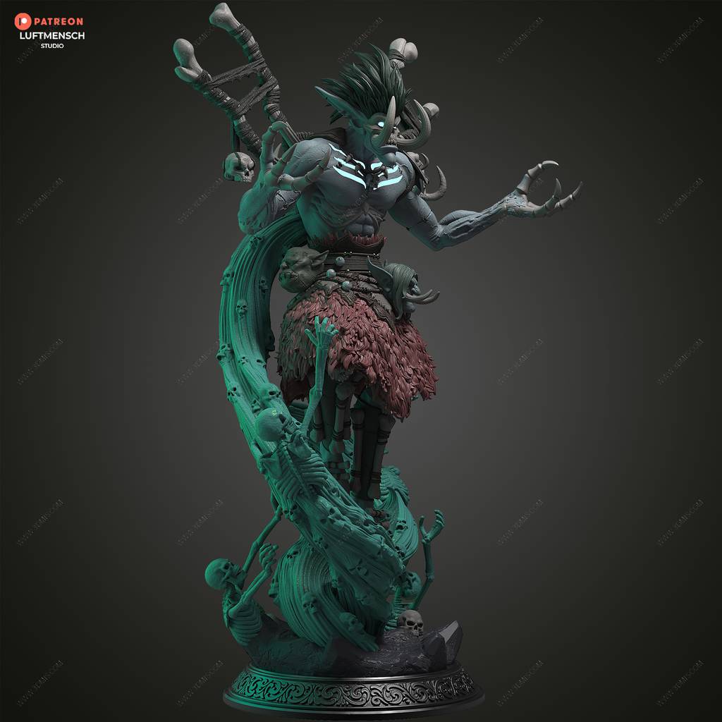 P站图纸印象馆 LuftMensch 魔兽世界 邦桑迪 LuftMensch 魔兽世界 邦桑迪