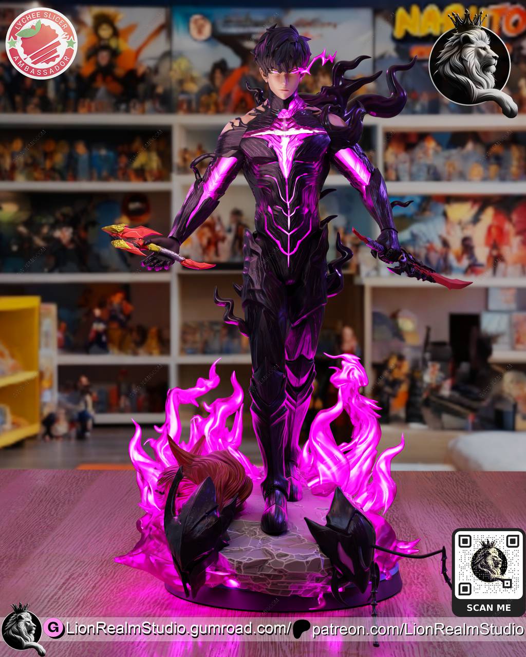 P站图纸印象馆 LionRealm 我独自升级 成振宇 LionRealm 我独自升级 成振宇