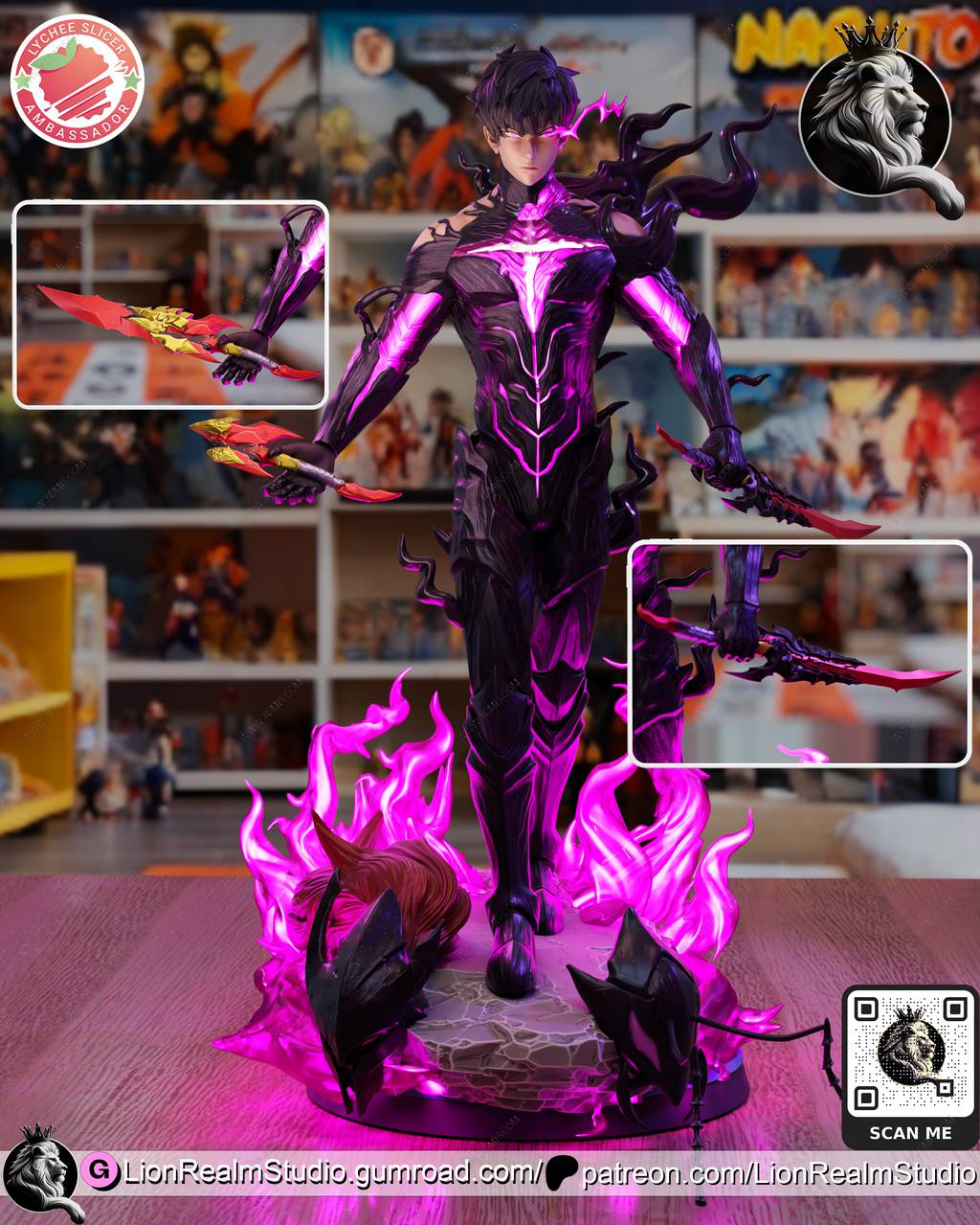 P站图纸印象馆 LionRealm 我独自升级 成振宇 LionRealm 我独自升级 成振宇