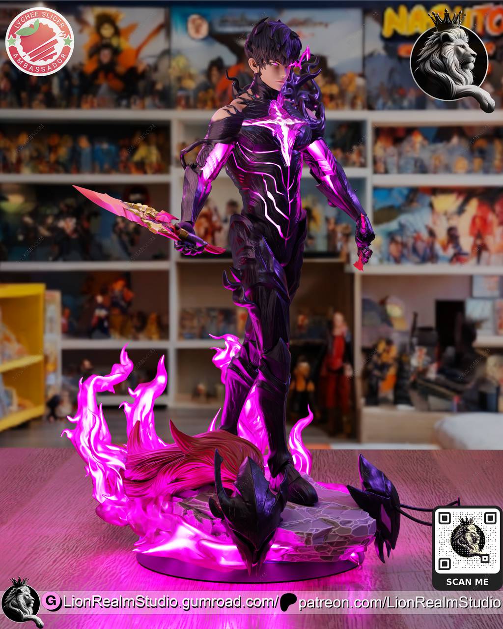 P站图纸印象馆 LionRealm 我独自升级 成振宇 LionRealm 我独自升级 成振宇