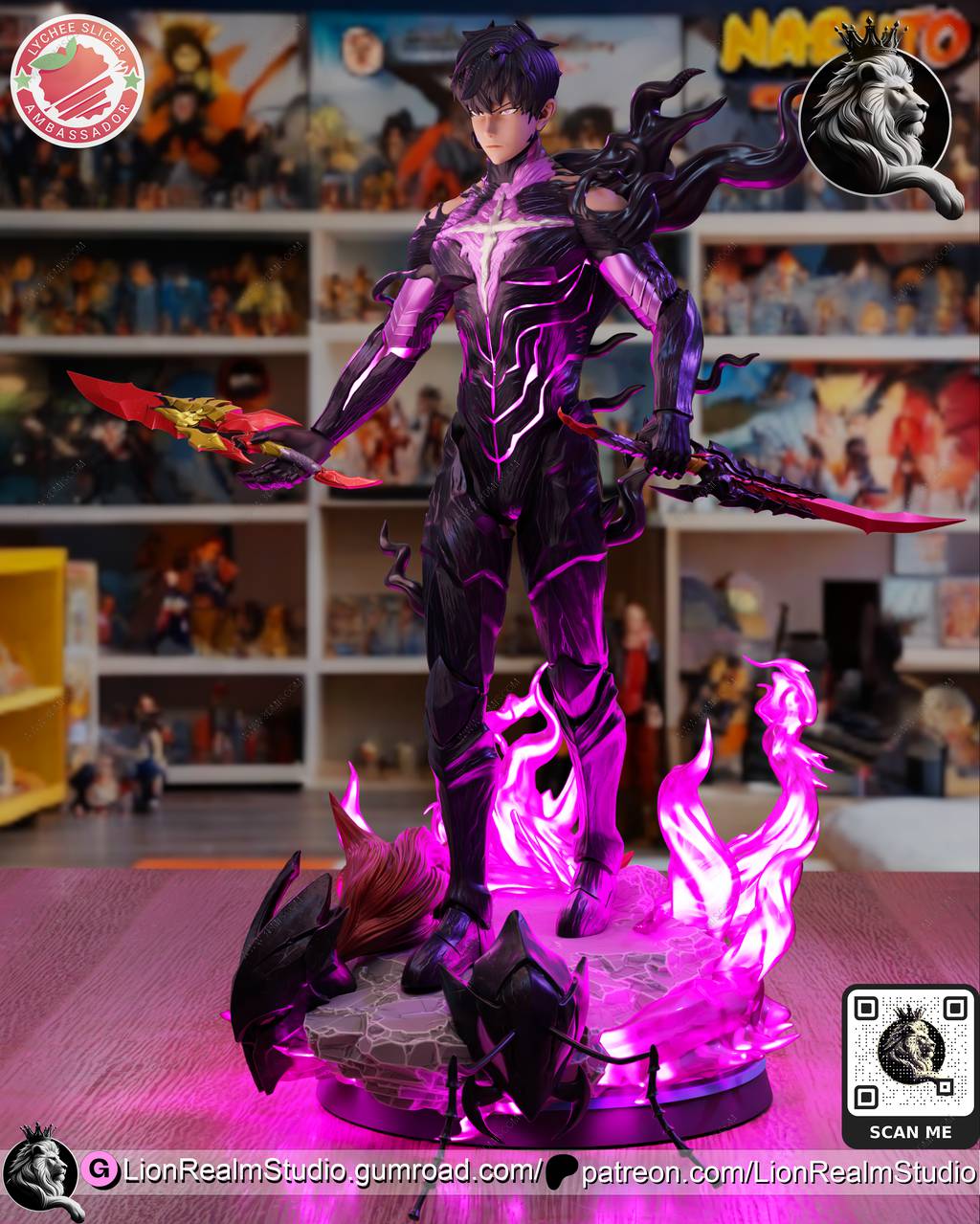 P站图纸印象馆 LionRealm 我独自升级 成振宇 LionRealm 我独自升级 成振宇