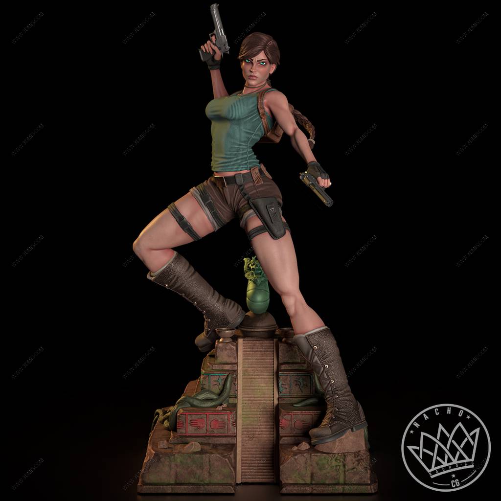 P站图纸印象馆 古墓丽影 劳拉 古墓丽影 劳拉