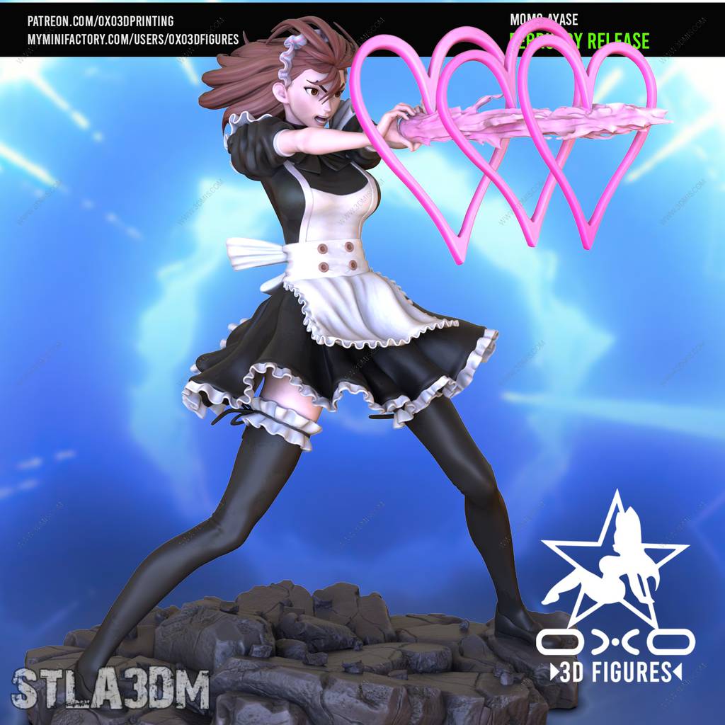 P站图纸印象馆 OXO3D 当哒当 绫濑桃 OXO3D 当哒当 绫濑桃