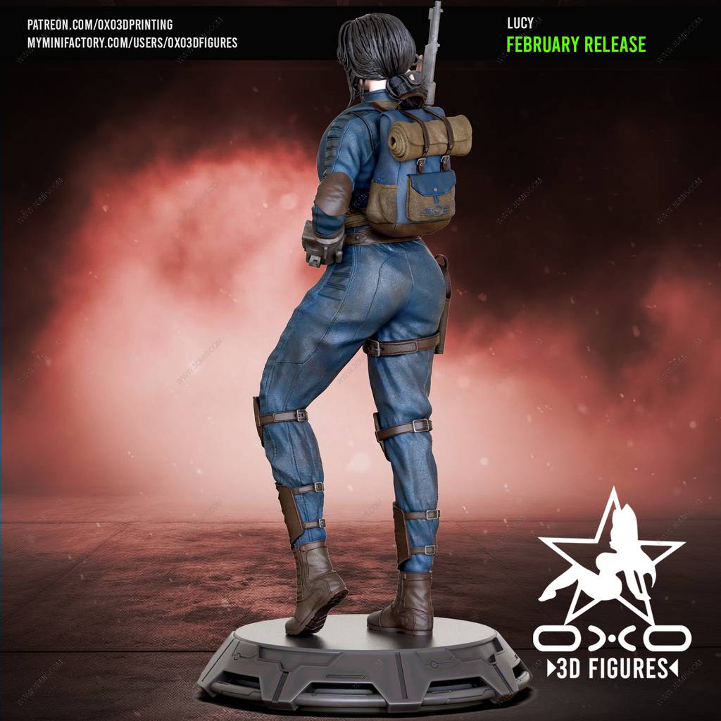 P站图纸印象馆 OXO3D 辐射 露西·麦克莱恩 OXO3D 辐射 露西·麦克莱恩