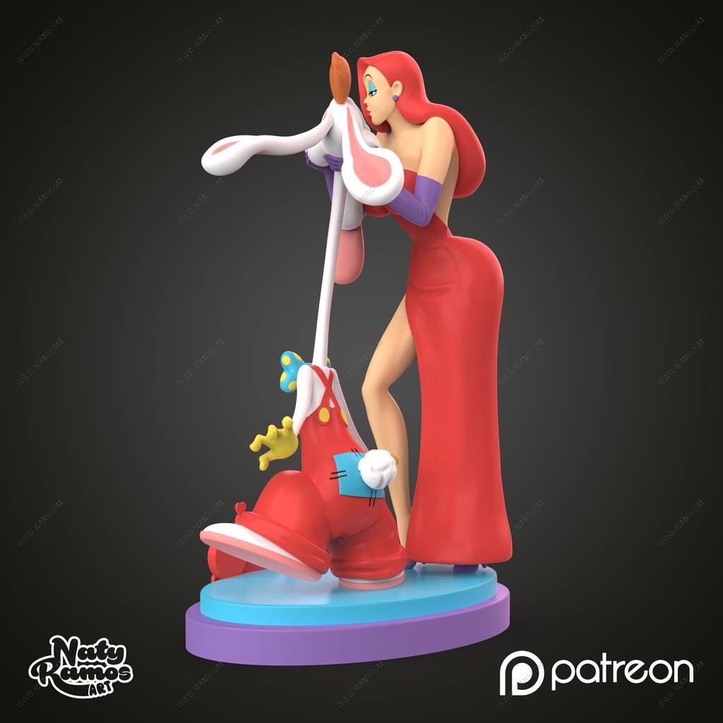 P站图纸印象馆 谁陷害了兔子罗杰 杰西卡 谁陷害了兔子罗杰 杰西卡