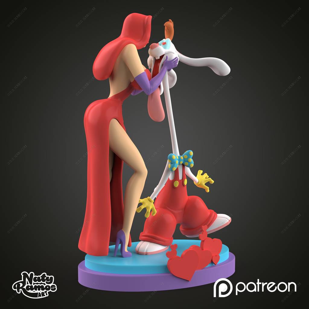 P站图纸印象馆 谁陷害了兔子罗杰 杰西卡 谁陷害了兔子罗杰 杰西卡