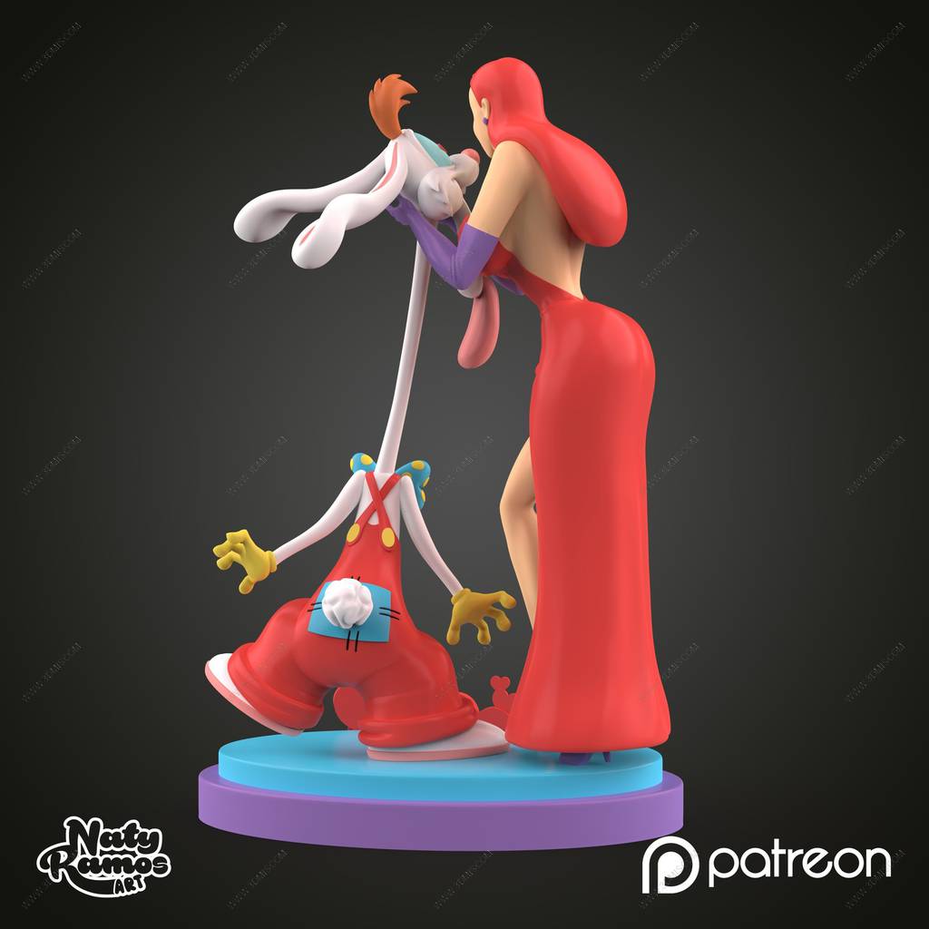 P站图纸印象馆 谁陷害了兔子罗杰 杰西卡 谁陷害了兔子罗杰 杰西卡