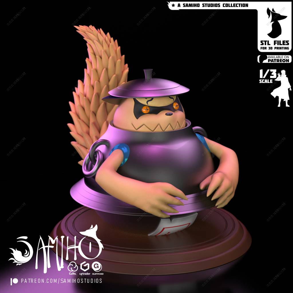 P站图纸印象馆 Samiho 分福茶釜 守鹤 Samiho 分福茶釜 守鹤