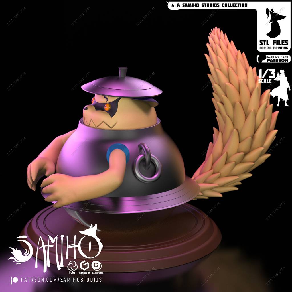 P站图纸印象馆 Samiho 分福茶釜 守鹤 Samiho 分福茶釜 守鹤