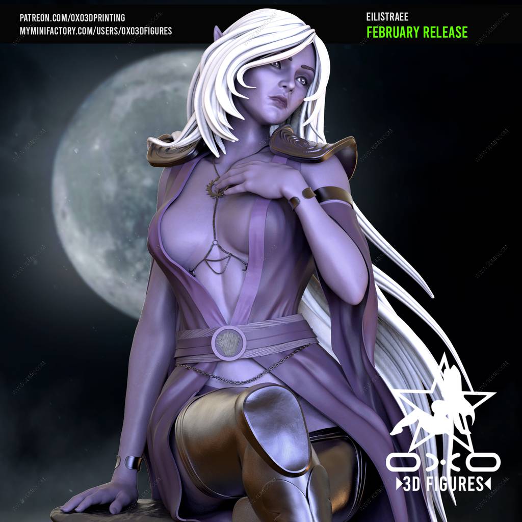 P站图纸印象馆 OXO3D 蛛后之战 伊莉丝翠 OXO3D 蛛后之战 伊莉丝翠