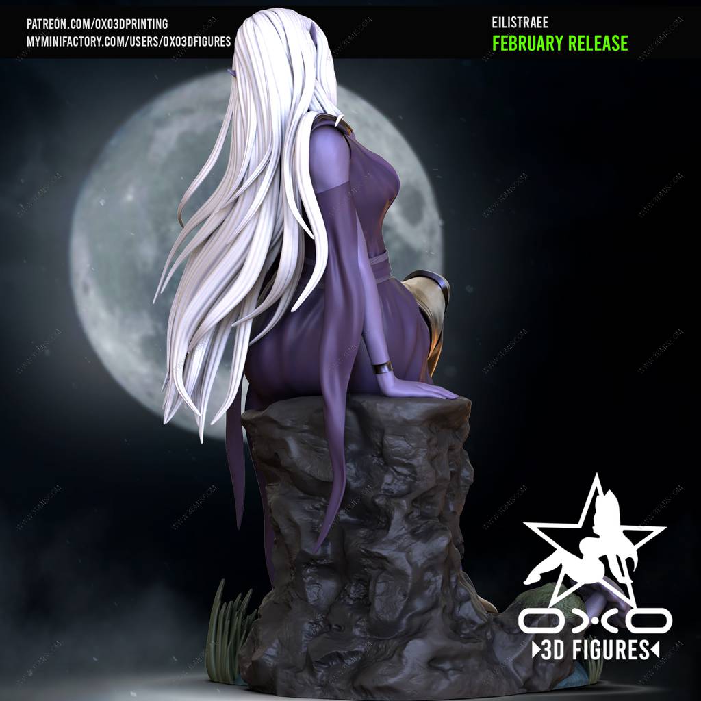 P站图纸印象馆 OXO3D 蛛后之战 伊莉丝翠 OXO3D 蛛后之战 伊莉丝翠