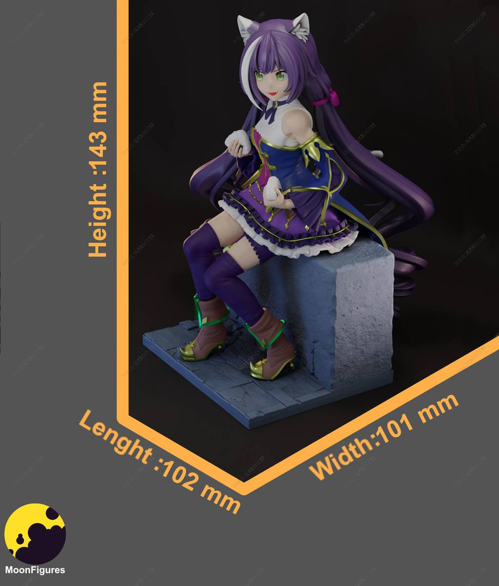 P站图纸印象馆 Moon Figures 公主连结!Re:Dive 凯露 Moon Figures 公主连结!Re:Dive 凯露