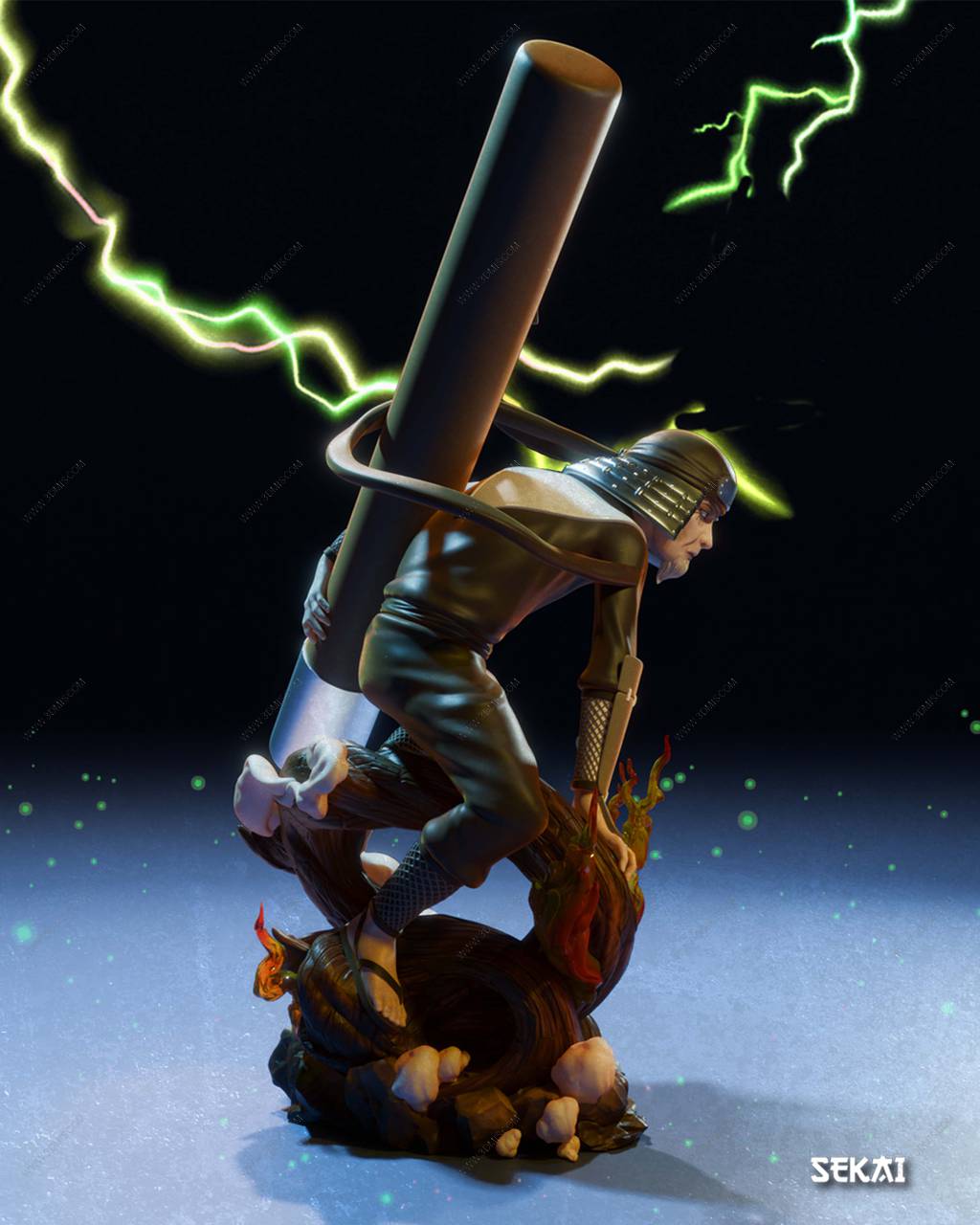 P站图纸印象馆 Sekai 火影忍者 猿飞阿斯玛 Sekai 火影忍者 猿飞阿斯玛