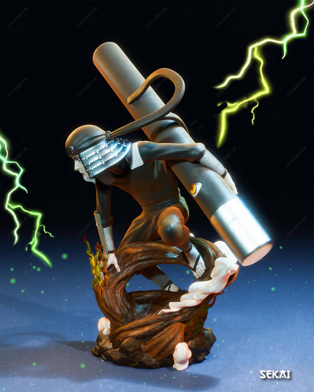 P站图纸印象馆 Sekai 火影忍者 猿飞阿斯玛 Sekai 火影忍者 猿飞阿斯玛