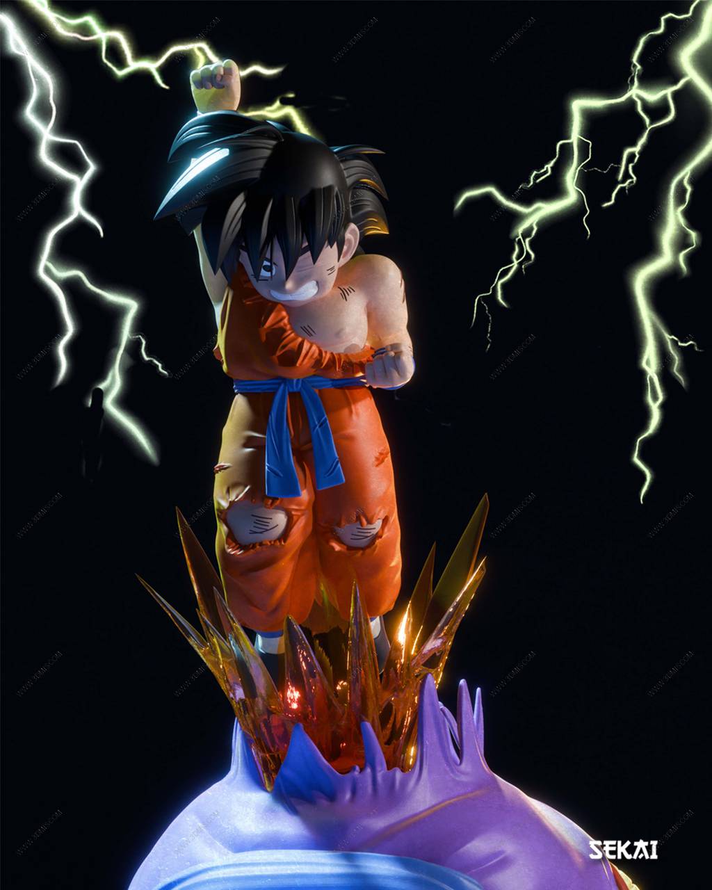 P站图纸印象馆 Sekai 龙珠 悟空大战短长笛大魔王 Sekai 龙珠 悟空大战短长笛大魔王