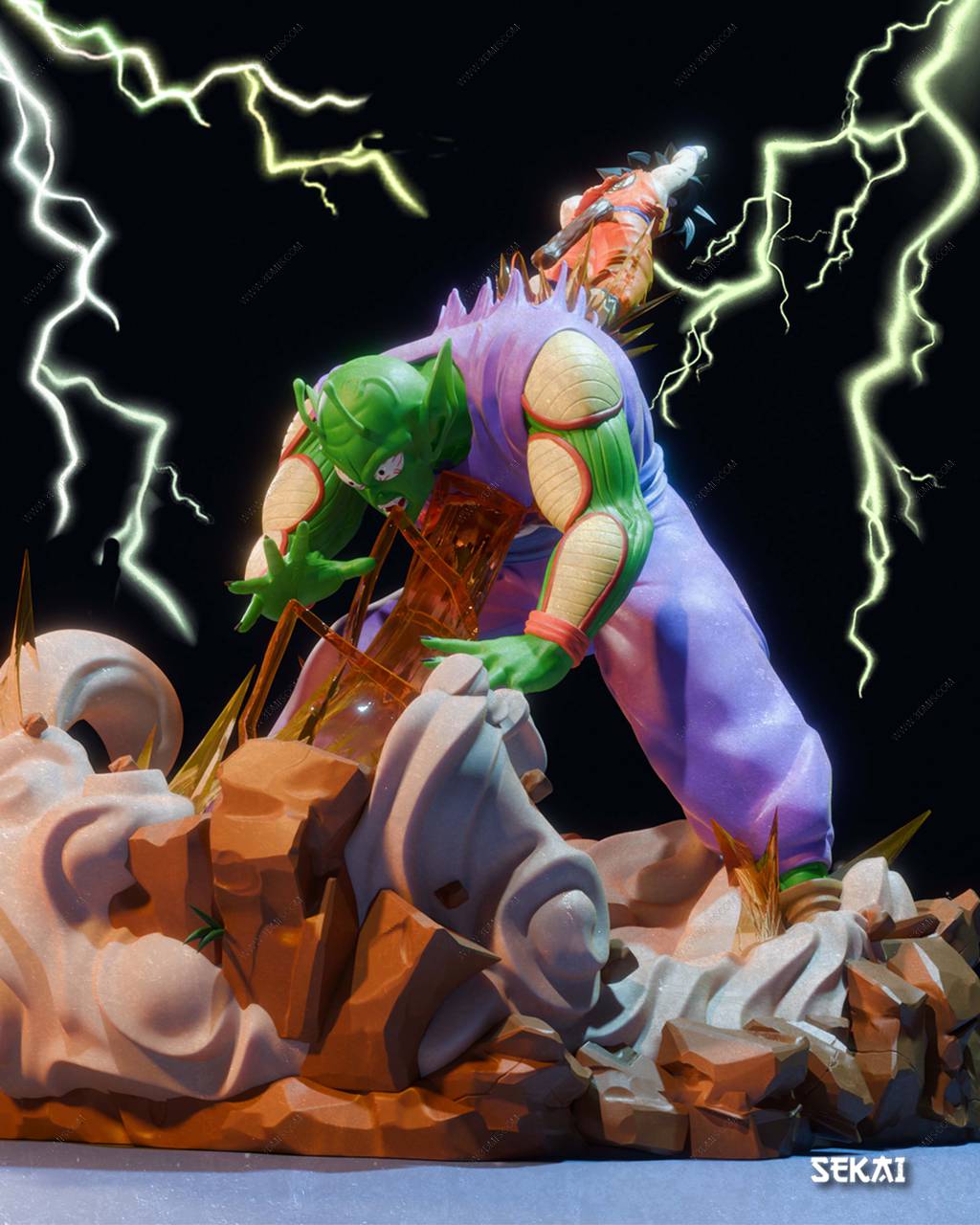 P站图纸印象馆 Sekai 龙珠 悟空大战短长笛大魔王 Sekai 龙珠 悟空大战短长笛大魔王