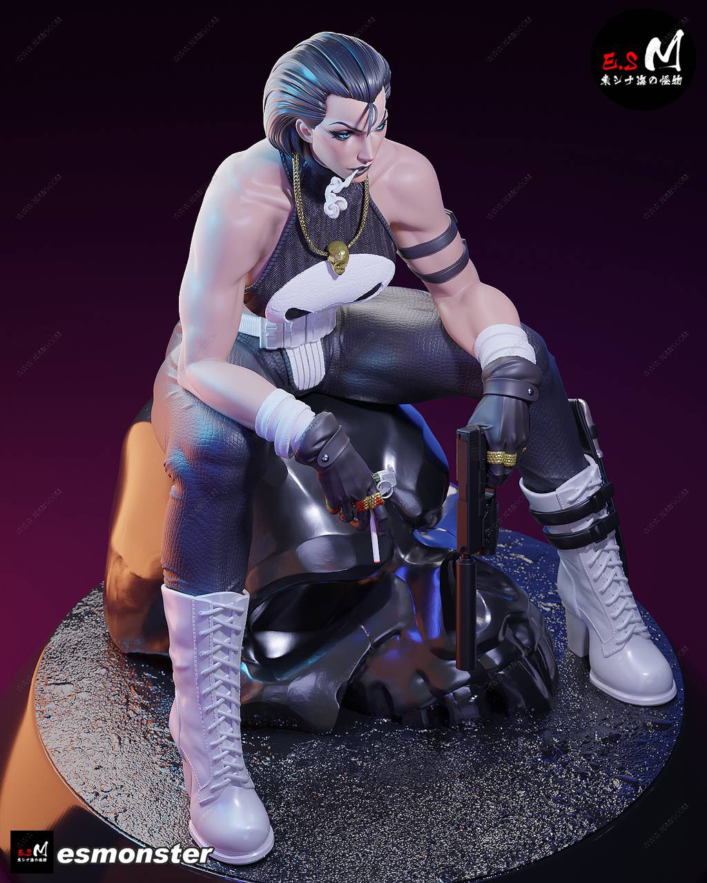 P站图纸印象馆 ESMonster 漫威 惩罚者 ESMonster 漫威 惩罚者