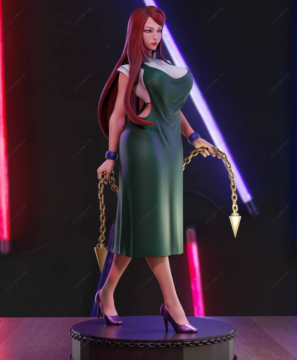 P站图纸印象馆 Momoji 火影忍者 漩涡玖辛奈 Momoji 火影忍者 漩涡玖辛奈