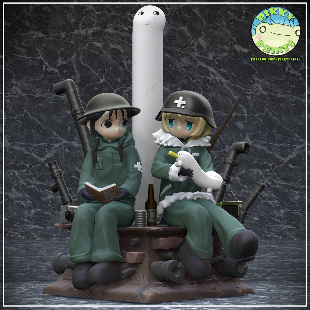 P站图纸印象馆 Pikitty 少女终末旅行 千户和尤莉 Pikitty 少女终末旅行 千户和尤莉