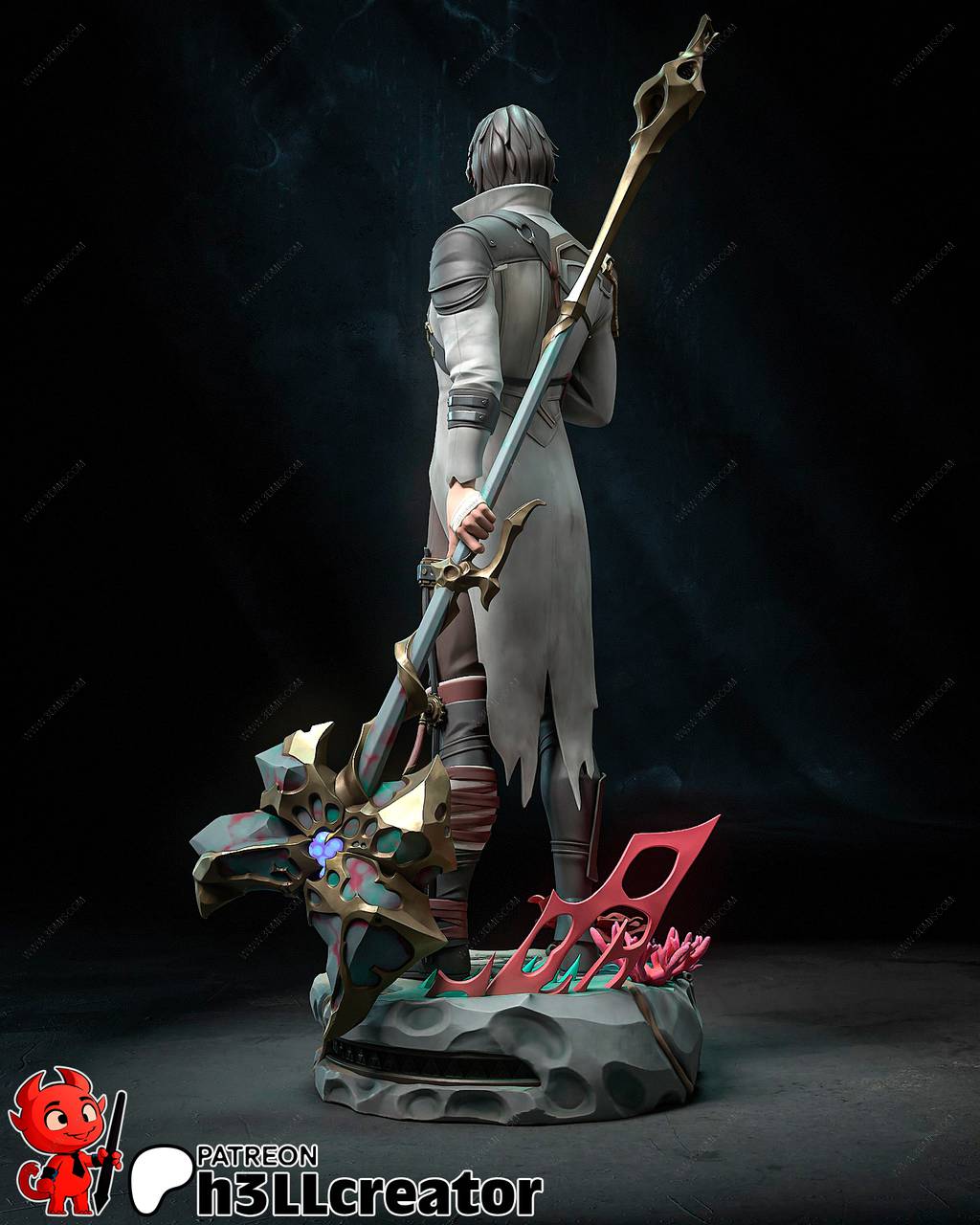 P站图纸印象馆 H3LL 英雄联盟 未来守护者·杰斯 H3LL 英雄联盟 未来守护者·杰斯