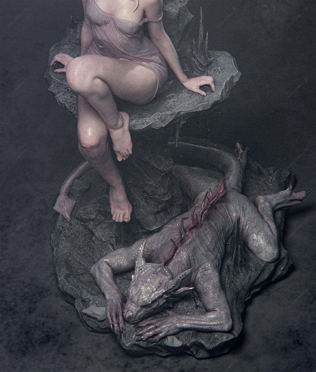 P站图纸印象馆 CA3D 幻想之龙 CA3D 幻想之龙