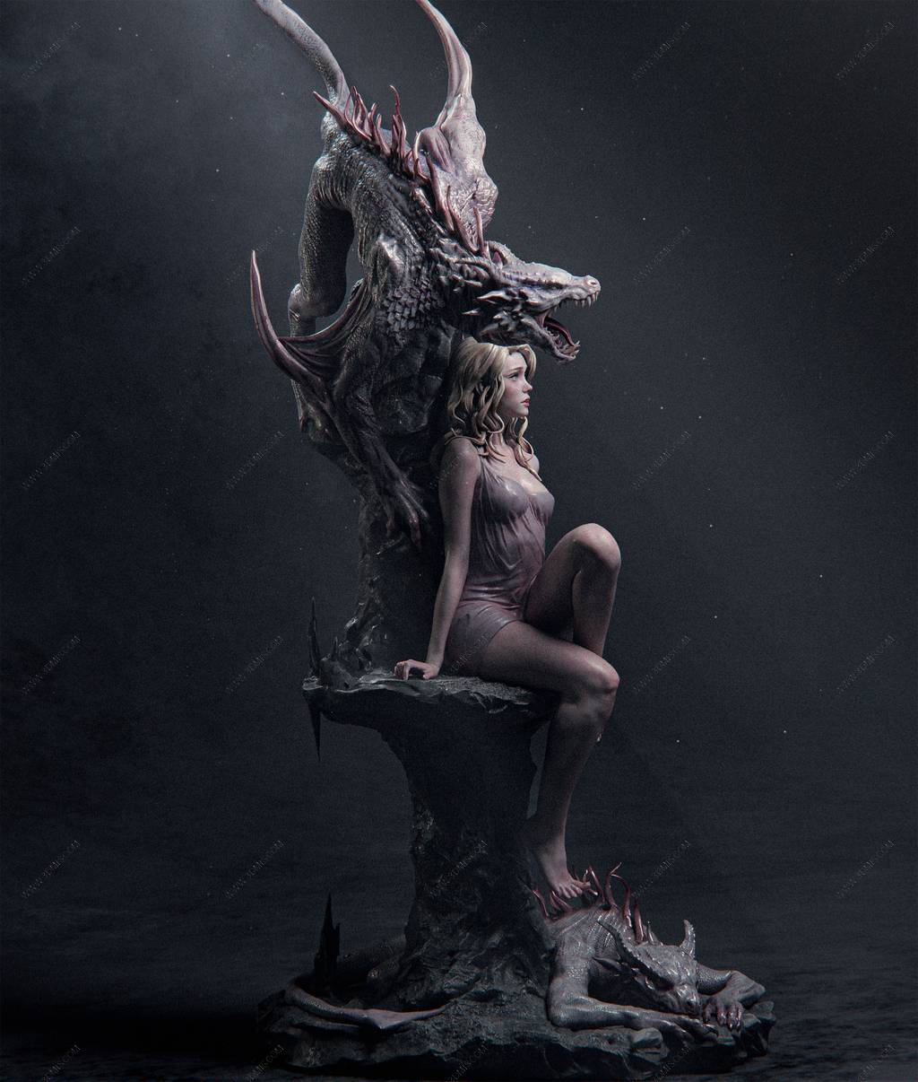 P站图纸印象馆 CA3D 幻想之龙 CA3D 幻想之龙