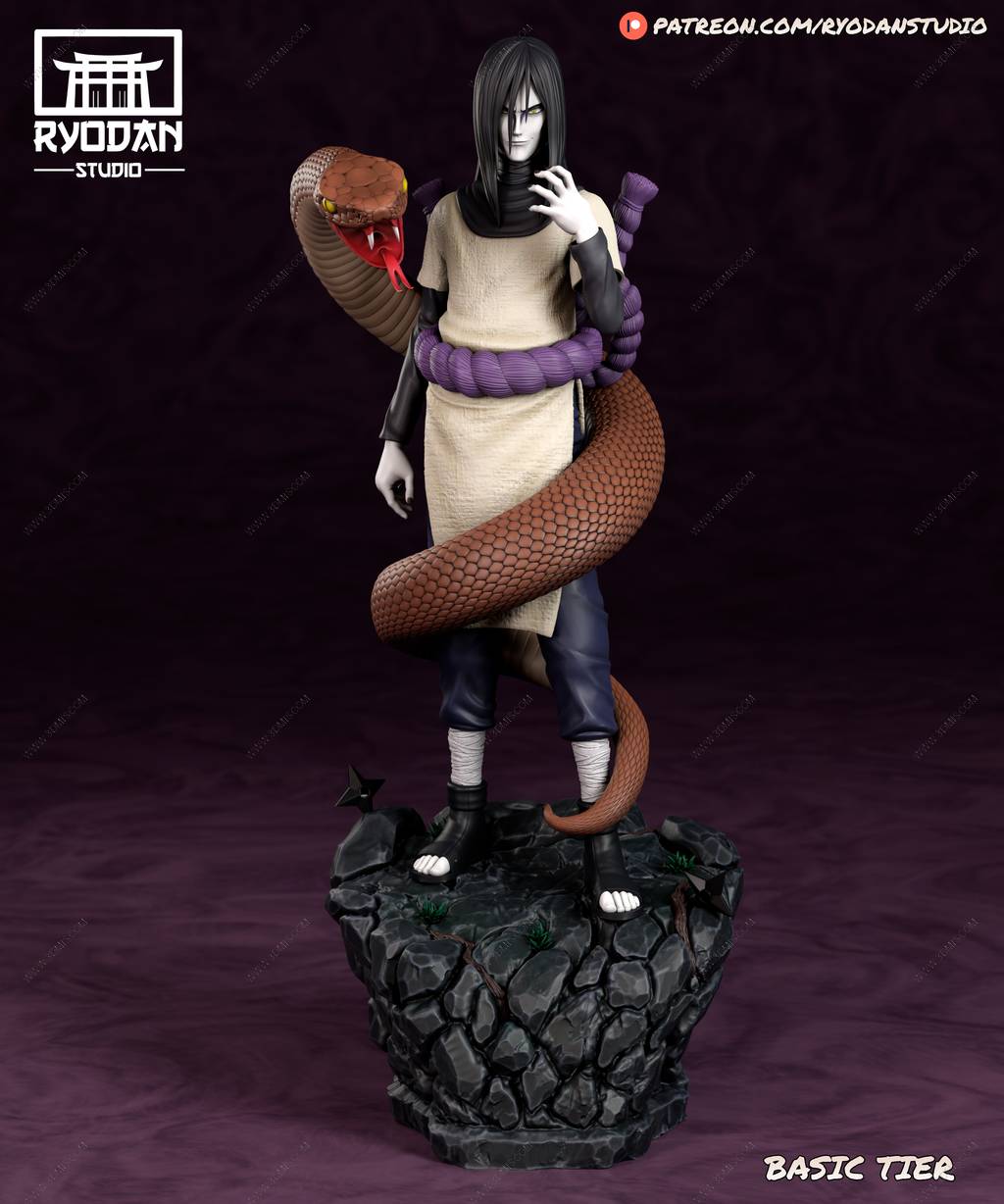 P站图纸印象馆 Ryodan 火影忍者 大蛇丸 Ryodan 火影忍者 大蛇丸