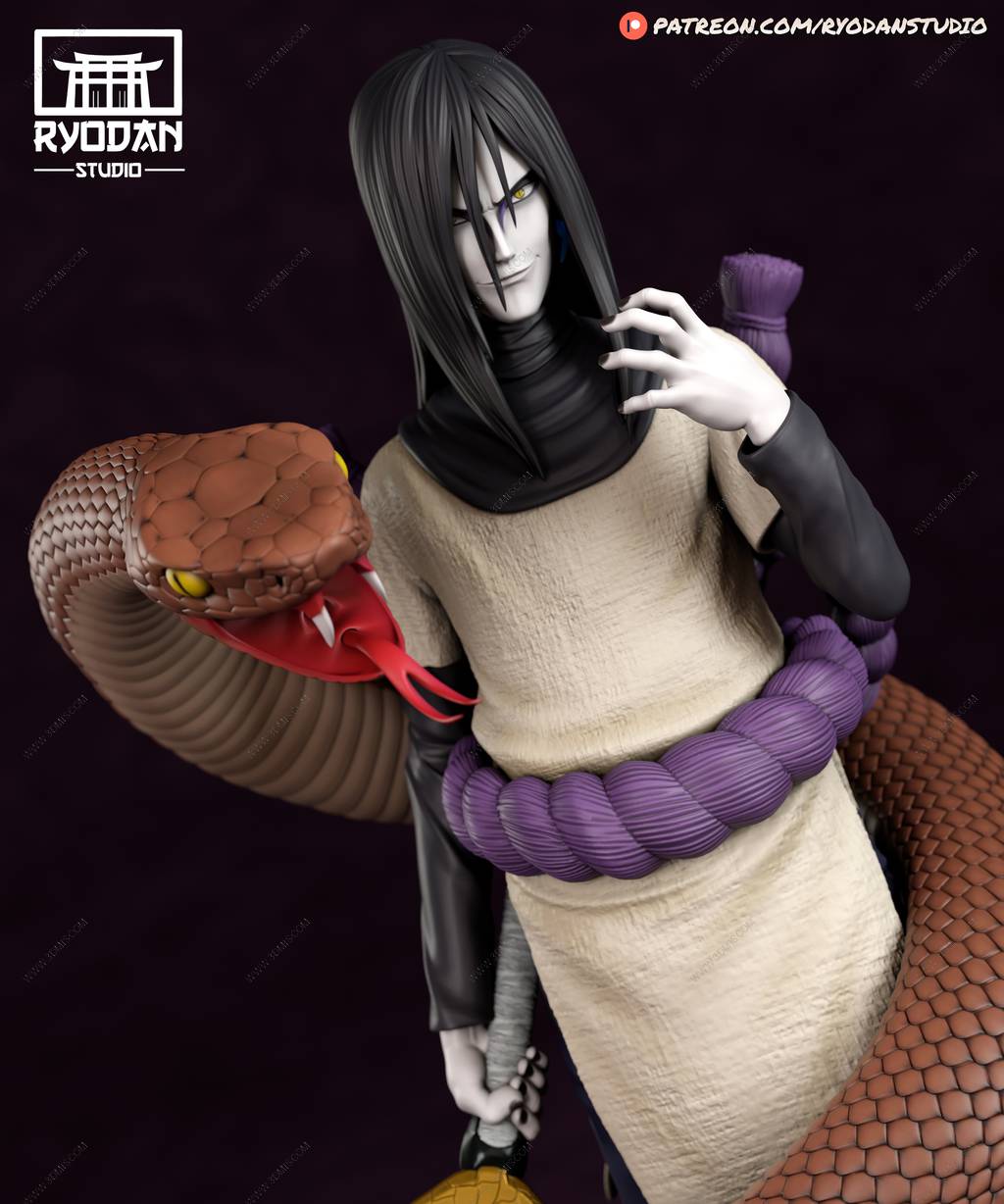 P站图纸印象馆 Ryodan 火影忍者 大蛇丸 Ryodan 火影忍者 大蛇丸