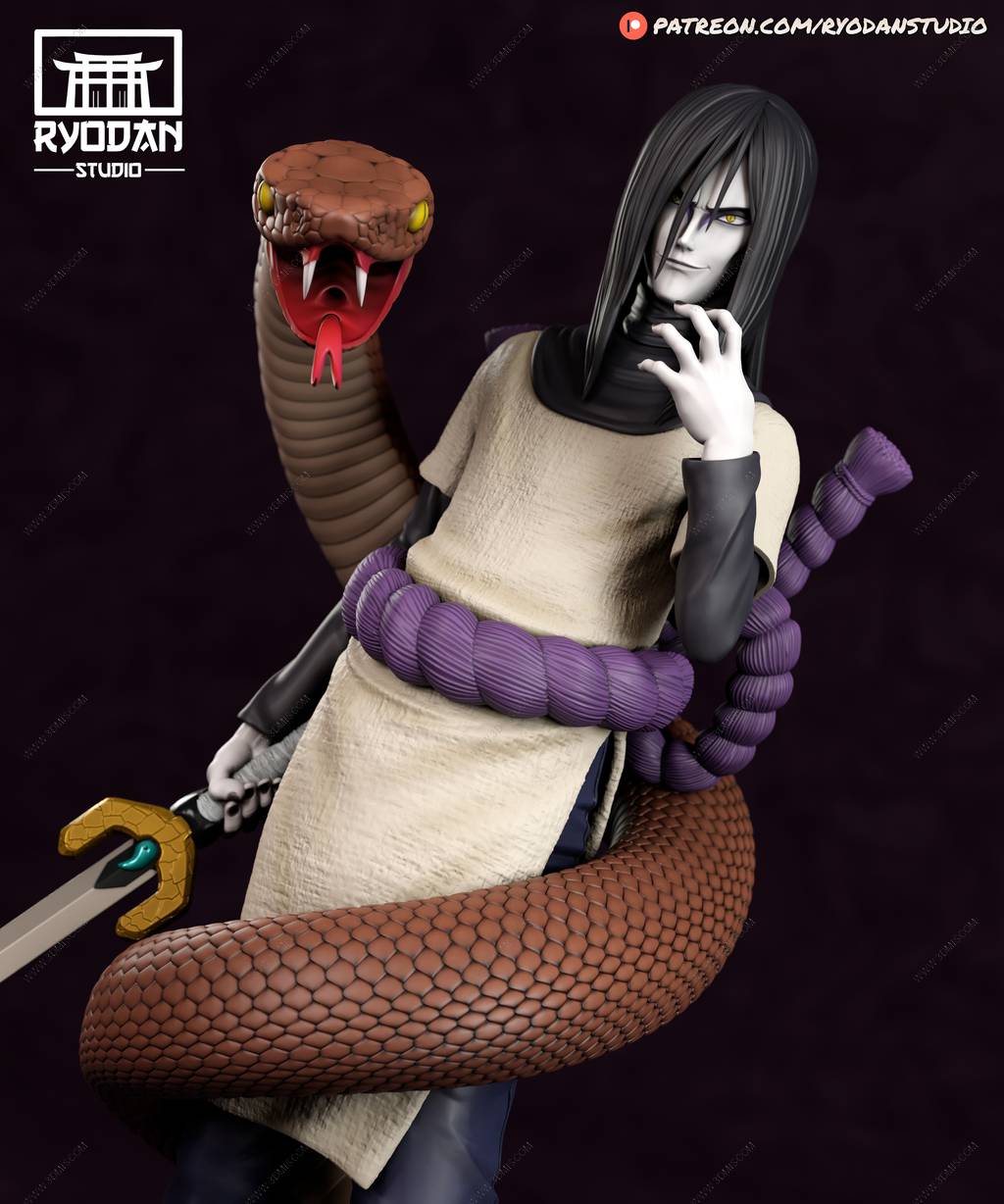 P站图纸印象馆 Ryodan 火影忍者 大蛇丸 Ryodan 火影忍者 大蛇丸