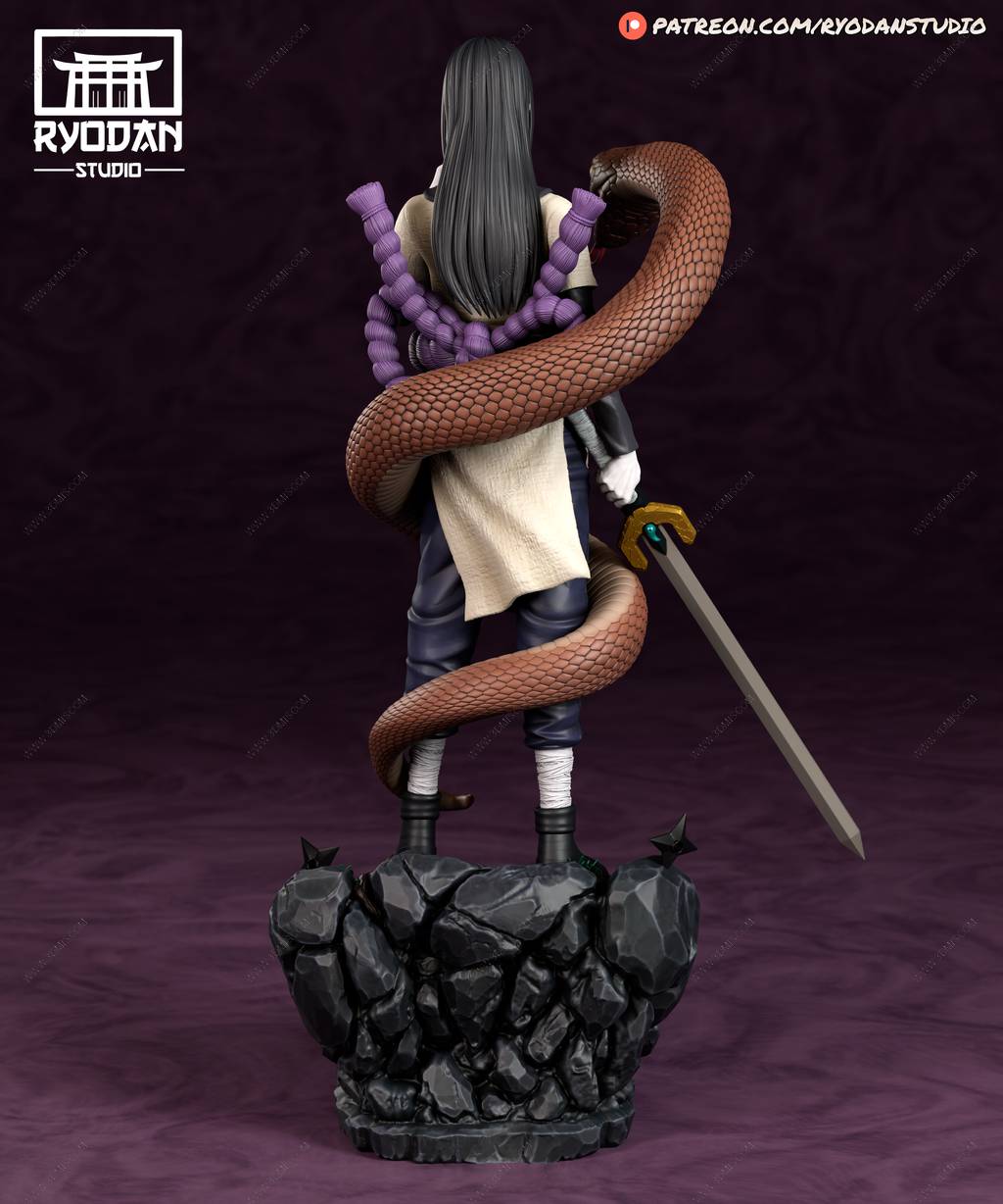 P站图纸印象馆 Ryodan 火影忍者 大蛇丸 Ryodan 火影忍者 大蛇丸