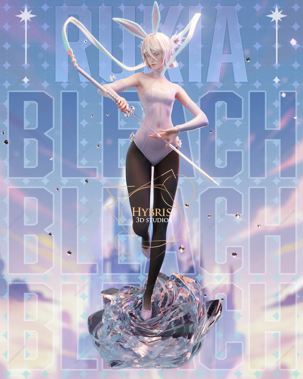 P站图纸印象馆 Hybris 死神 朽木露琪亚 Hybris 死神 朽木露琪亚