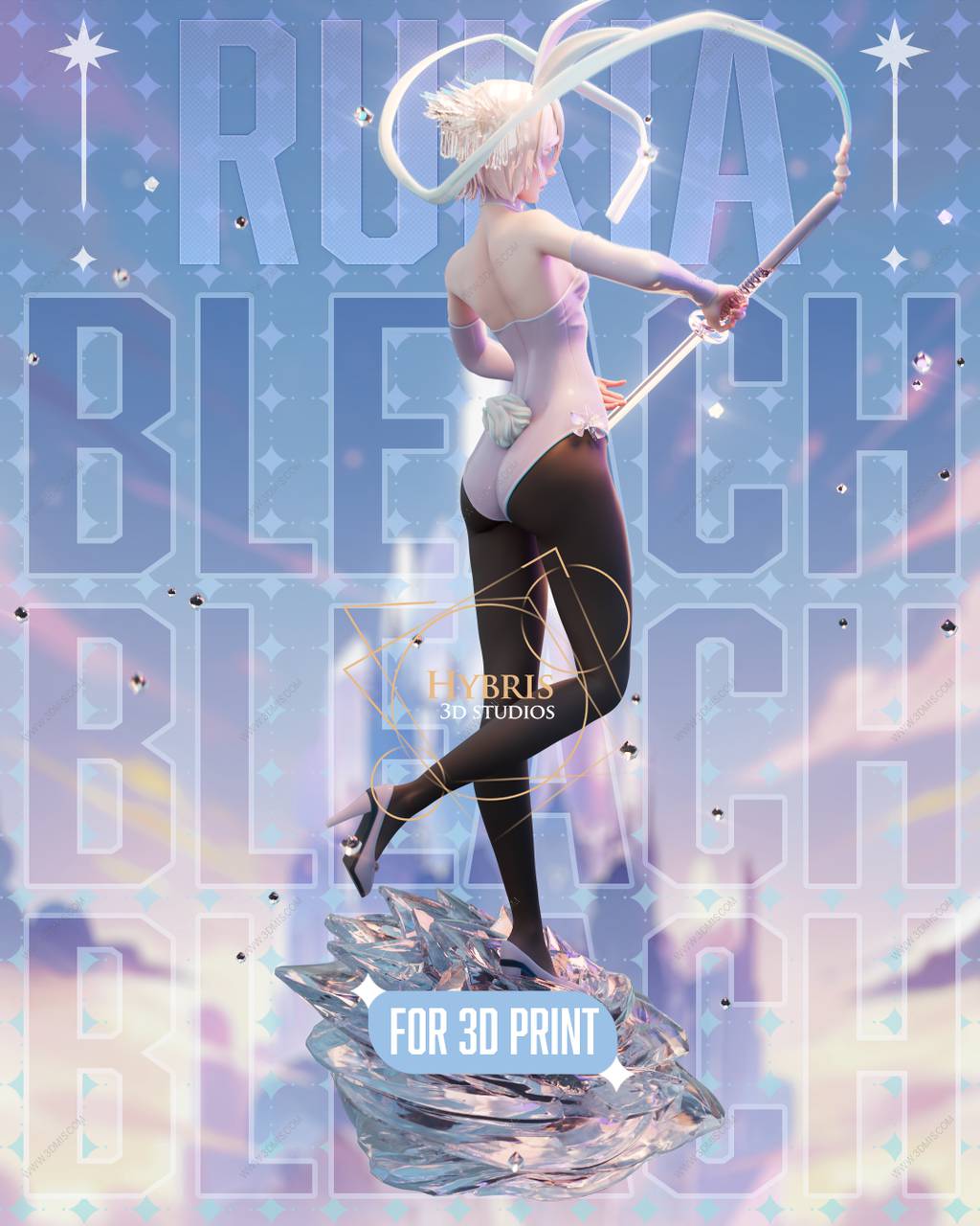 P站图纸印象馆 Hybris 死神 朽木露琪亚 Hybris 死神 朽木露琪亚