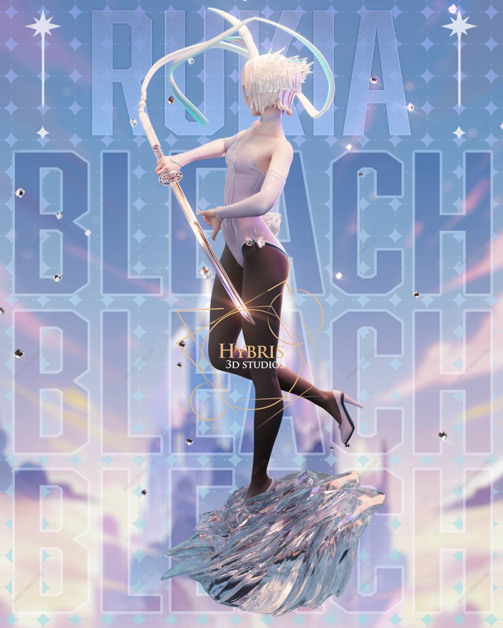 P站图纸印象馆 Hybris 死神 朽木露琪亚 Hybris 死神 朽木露琪亚