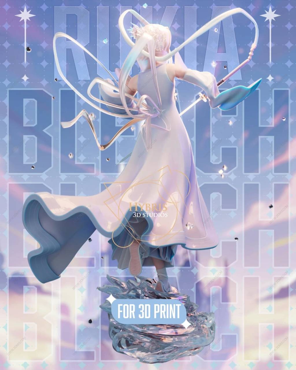 P站图纸印象馆 Hybris 死神 朽木露琪亚 Hybris 死神 朽木露琪亚