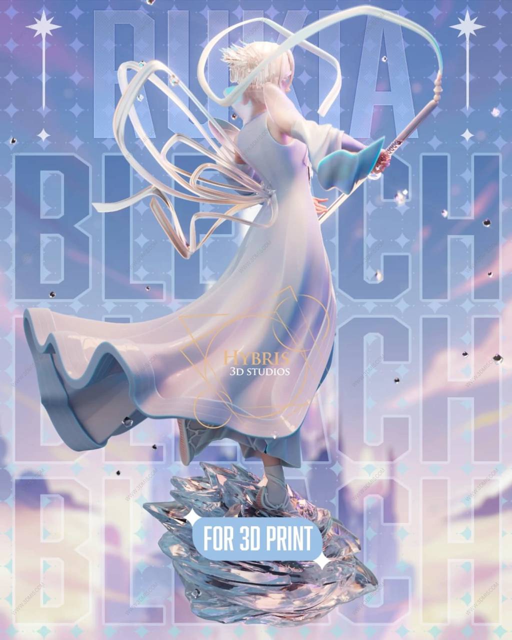 P站图纸印象馆 Hybris 死神 朽木露琪亚 Hybris 死神 朽木露琪亚