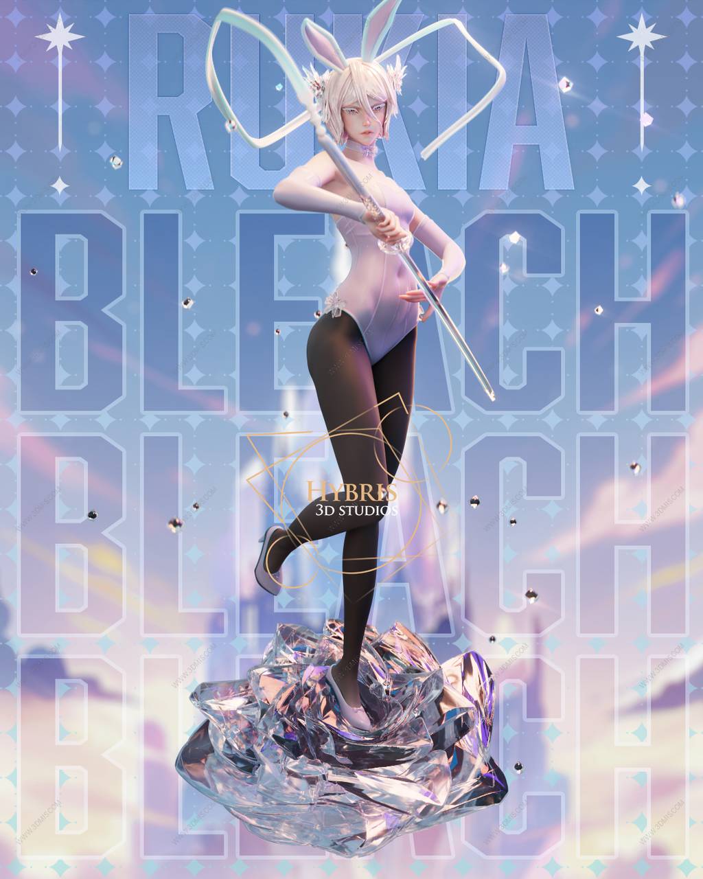 P站图纸印象馆 Hybris 死神 朽木露琪亚 Hybris 死神 朽木露琪亚