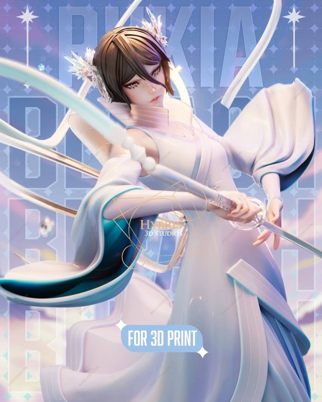 P站图纸印象馆 Hybris 死神 朽木露琪亚 Hybris 死神 朽木露琪亚