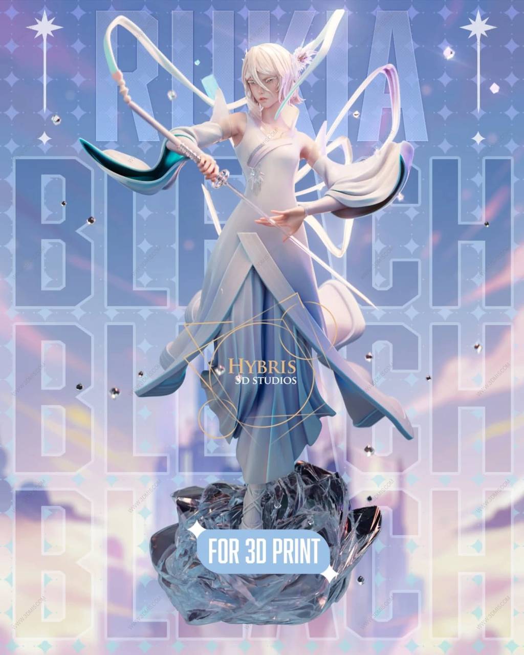 P站图纸印象馆 Hybris 死神 朽木露琪亚 Hybris 死神 朽木露琪亚